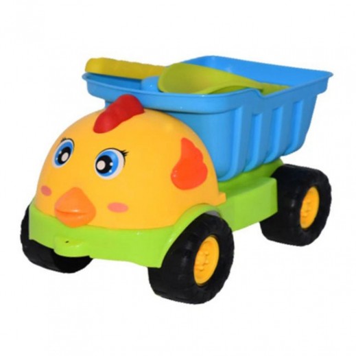 Sand Truck - delivered by Delivered by Monkiz Company within 24 Hours 