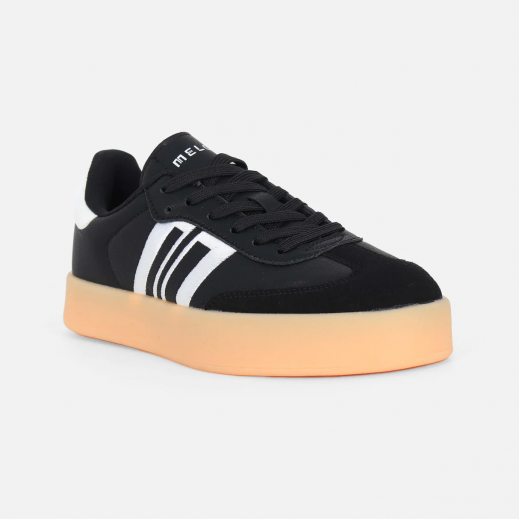 Women Casual Lace-Up Shoes by Melon - Black - delivered by Taw9eel in 24 hours 