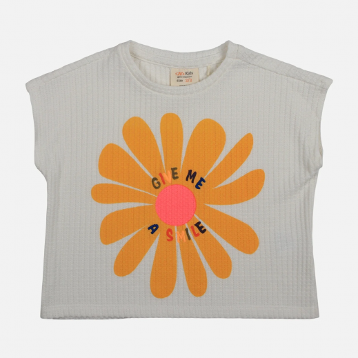 Girls Regular Fit T-Shirt By Nsport - delivered by Taw9eel in 24 hours 