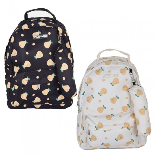 Backpack School Bag with Pencil Case By Murano 42 x 29 x 12 cm - delivered by Taw9eel in 24 hours 