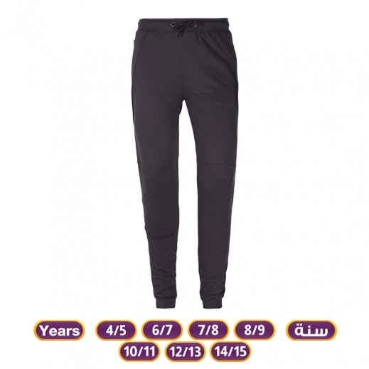 Boys Knitted Jogger School Pants By N - Gray  - delivered by Taw9eel in 24 hours 