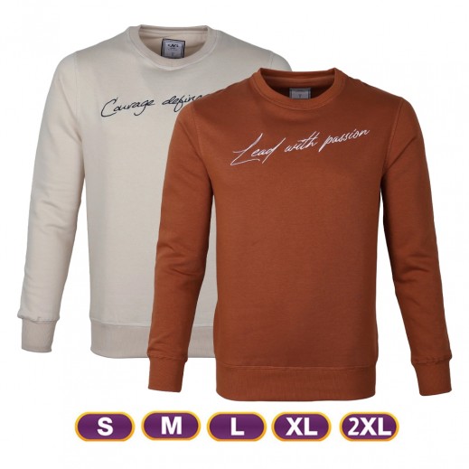 Men Round Neck Pullover By N - delivered by Taw9eel in 24 hours 