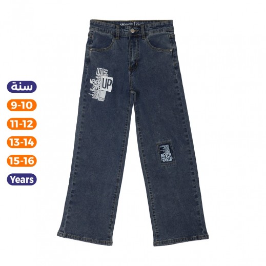 Boys Denim Jeans By N – Light Blue - delivered by Taw9eel in 24 hours 