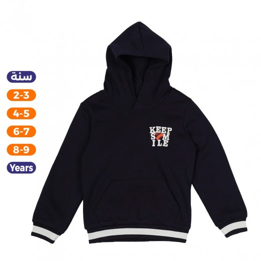 Boys Pullover By Melon – Navy Blue  - delivered by Taw9eel in 24 hours 