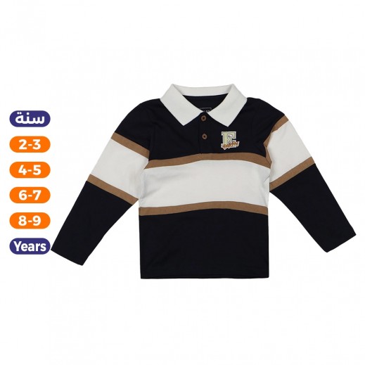Boys Polo T-Shirt By Melon – Multicolored  - delivered by Taw9eel in 24 hours 