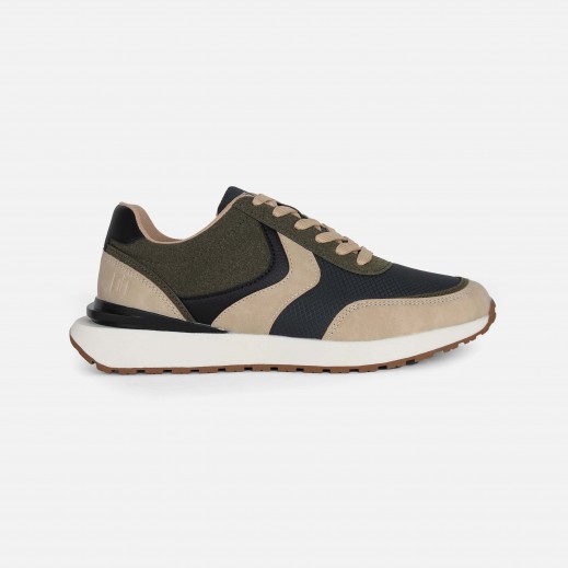Men Casual Lace-Up Shoes By Melon - Beige - delivered by Taw9eel in 24 hours 