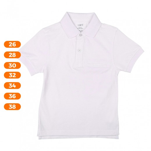 Boys Pique Polo Short Sleeve by N - delivered by Taw9eel in 24 hours 