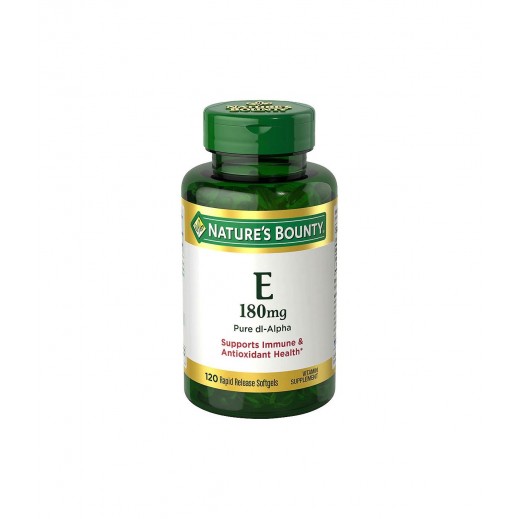 Natures Bounty Vitamin E180Mg 120Cap توصيل