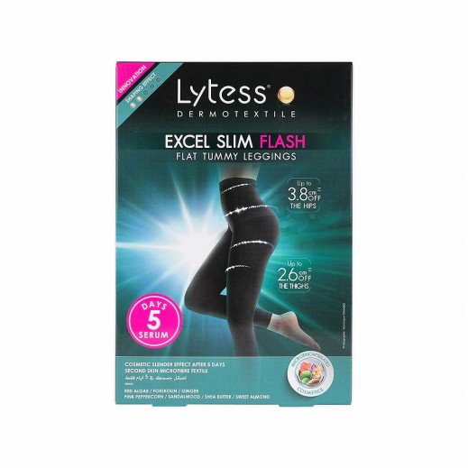Lytess Leggins Excel Slim Flash Black/Noir-S/M - delivered by Pharmazone Pharmacy - within 2 Hours