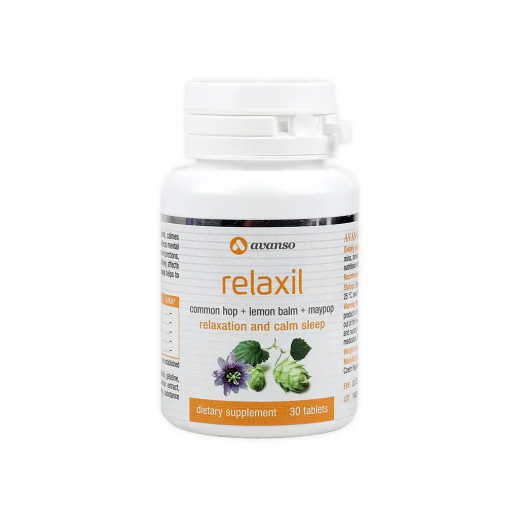 Avanso Relaxil 30 Tablets - delivered by Pharmazone Pharmacy - within 2 Hours