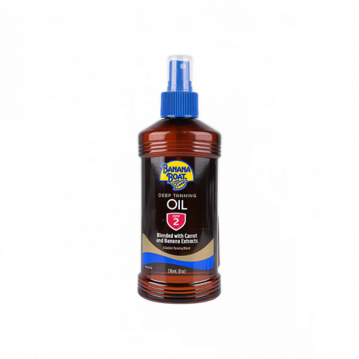 Banana Boat Deep Tanning Oil SPF 2 236Ml - delivered by Pharmazone Pharmacy - within 2 Hours