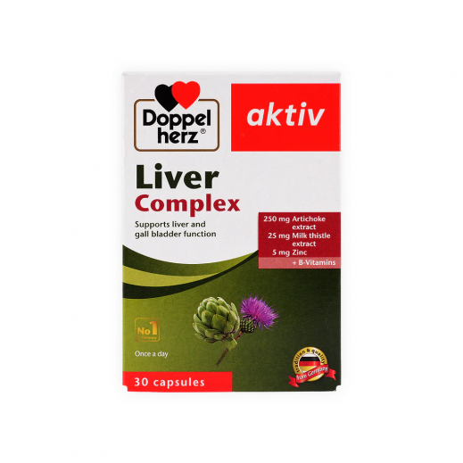 Doppelherz Liver Complex 30 Capsules - delivered by Pharmazone Pharmacy - within 2 Hours