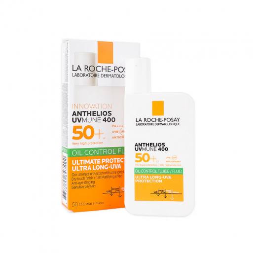 La Roche Posay Anthelios Spf50+ Oil Control Fluid 50Ml - delivered by Pharmazone Pharmacy - within 2 Hours