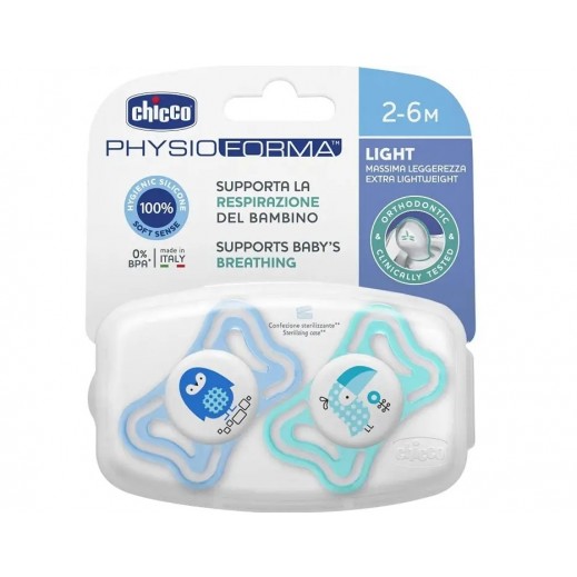 Chicco Physio Forma Light 2PCS (2-6m) - delivered by Pharmazone Pharmacy - within 2 Hours