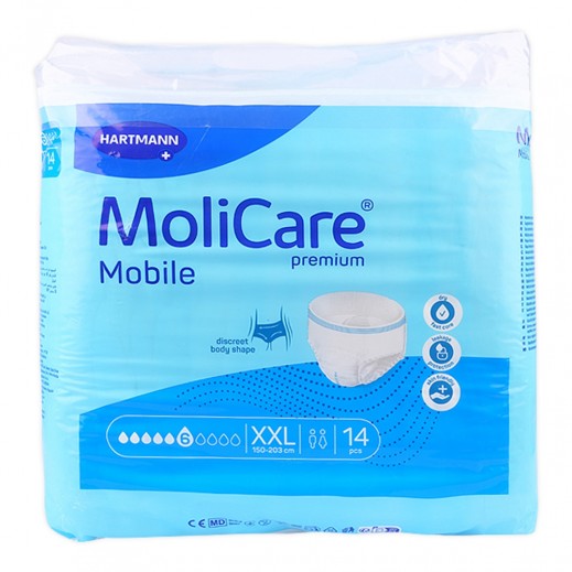 Hartmann Molicare Premium Mobile XXl - 14 Pieces - delivered by The Pharmacy - within 2 Hours