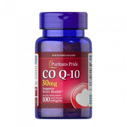 Buy Puritan's Pride CoQ10 30 Mg 100 Capsules delivered by
