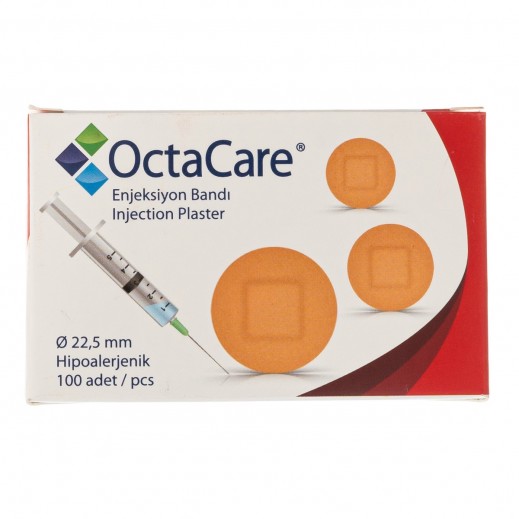 Octacare Plaster Injection Round - 100 Pcs - delivered by Pharmazone Pharmacy - within 2 Hours