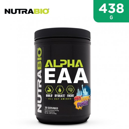 Nutrabio Alpha EAA New York Punch - 438 g - delivered by Pharmazone Pharmacy - within 2 Hours