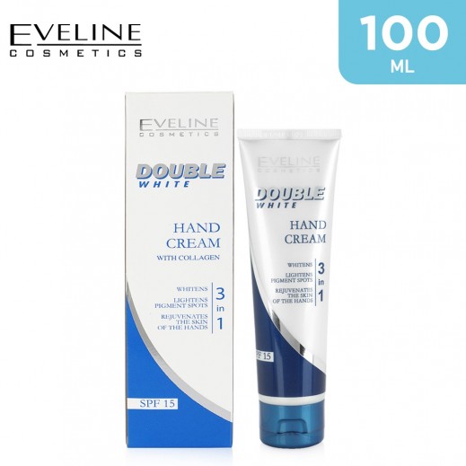 Buy Eveline Double White Hand Cream 100 Ml delivered by Pharmazone