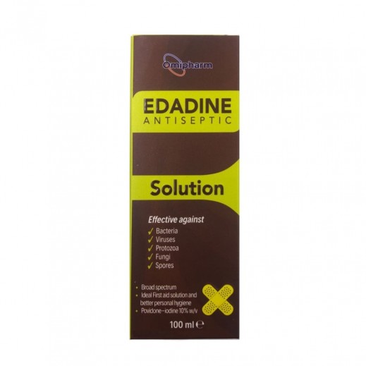 Edadine Antiseptic Solution 100 ml - delivered by Pharmazone Pharmacy - within 2 Hours