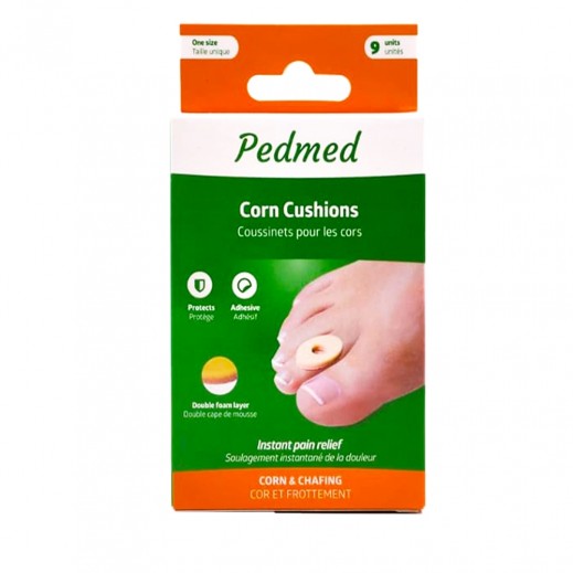Pedmed Corn Cushions 9 Units - delivered by The Pharmacy - within 2 Hours