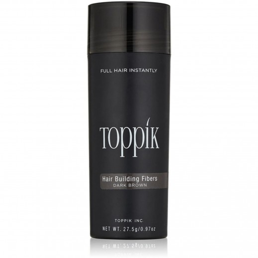 Toppik Hair Building Fibers 27.5 g - Dark Brown - delivered by Pharmazone Pharmacy - within 2 Hours
