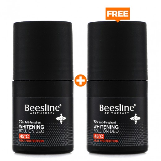 Beesline 72H Heat Protection Whitening Roll-On Deo 1 + 1 Free - delivered by The Pharmacy - within 2 Hours
