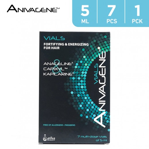 Anivagene Fortifying & Energizing For Hair 7 X 5 ml - delivered by Pharmazone Pharmacy - within 2 Hours