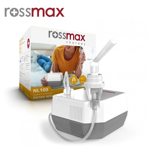 Rossmax Compact & Efficient Piston Nebulizer Nl100 - delivered by Pharmazone Pharmacy - within 2 Hours