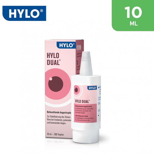 Hylo-Dual Eye Drops 10ml - delivered by Pharmazone Pharmacy - within 2 Hours