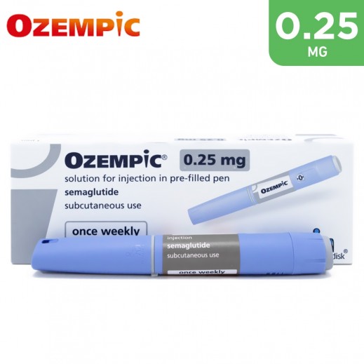 Ozempic 0.25mg Solution For Injection Pre-filled 1 Pen - delivered by Pharmazone Pharmacy - within 2 Hours