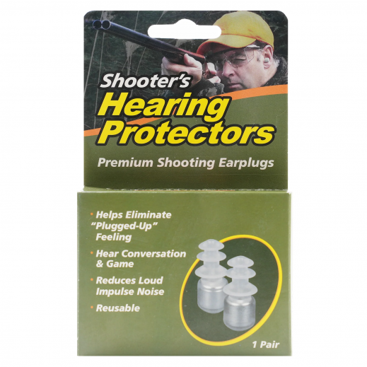 Acu-Life Shooter Hearing Protectors Earplugs 1 Pair  - delivered by Pharmazone Pharmacy - within 2 Hours