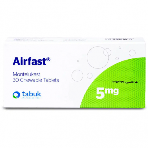 Airfast 5Mg 30 Tablets - delivered by Pharmazone Pharmacy - within 2 Hours