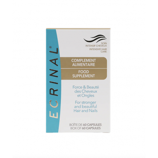 Ecrinal Stronger & Beautiful Hair And Nails 60 Capsules - delivered by Pharmazone Pharmacy - within 2 Hours