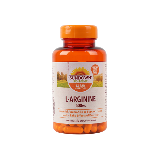 Sundown L-Arginine 500Mg 90 Capsules  - delivered by Pharmazone Pharmacy - within 2 Hours