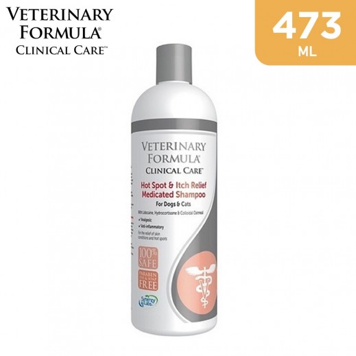 Veterinary Formula Clinical Care Hot Spot & Itch Relief Shampoo 473 ml - delivered by Petzone within 4 working hours