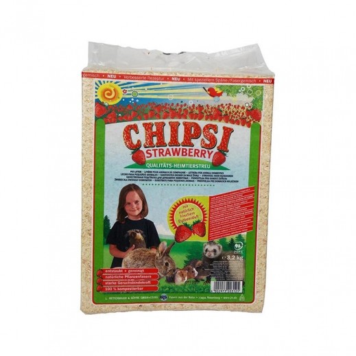 Chipsi Strawberry 3.2 Kg - delivered by Petzone within 4 working hours