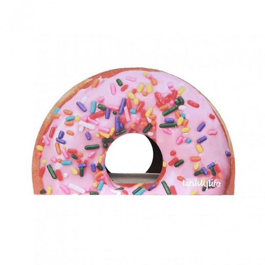 Tinklylife Doughnut Cat House And Scratcher - 53L × 34W × 30H Cm - delivered by Petzone within 4 working hours