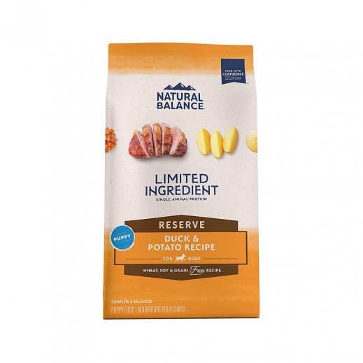 Natural Balance L.I.D. Duck & Potato Puppy Formula Dry Food 5.4 Kg - delivered by Petzone within 4 working hours