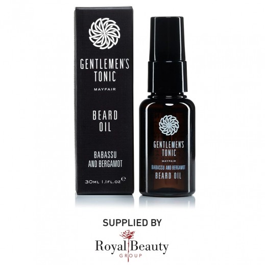 Gentlemen's Tonic Grooming Babassu & Bergamot Beard Oil 30 ml - delivered by Taw9eel Within 48 hours 