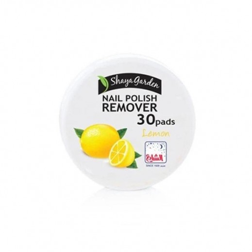 Al Shaya Perfumes Nail Polish Remover Pad Lemon - delivered by Taw9eel Within Working 24 Hours