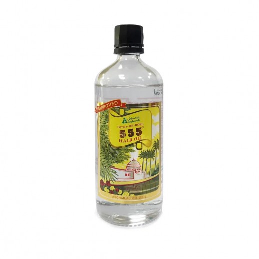 Asgharali 555 Hair Oil Auto de Rose Small - delivered by Taw9eel Within Working 24 Hours