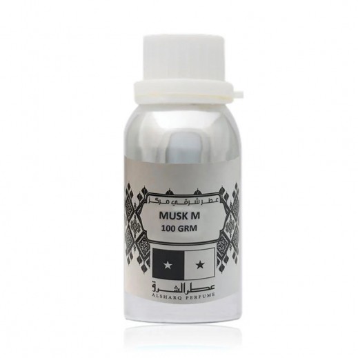 Musk M Oriental Concentrated Perfume Oil by Alsharq Perfume100g - delivered by Taw9eel Within Working 24 Hours