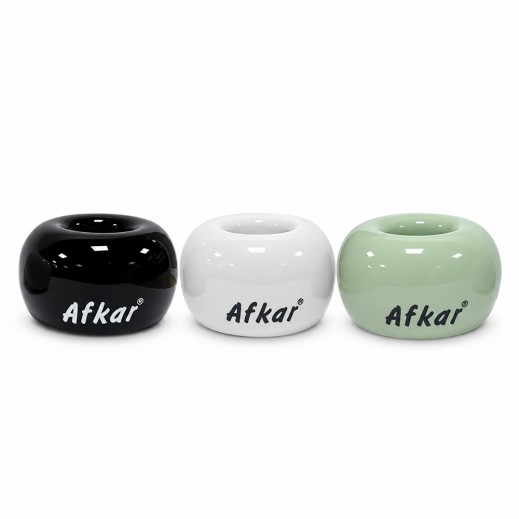Afkar Ceramic Toothbrush Holder - delivered by Taw9eel Within Working 24 Hours