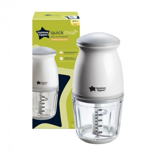 Tommee Tippee Electric Mini Quick Chop & Blend Baby Food Blender - delivered by Smart Choice within 24 hours 