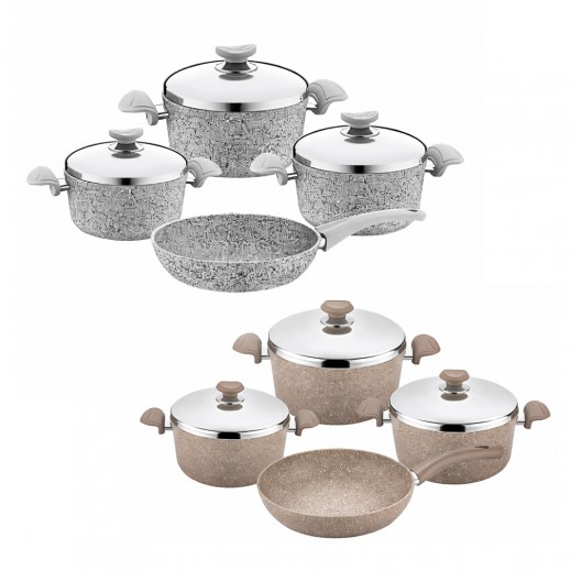 OMS Set of 7 Cookstone Granite Cookware - delivered by Smart Choice within 24 hours 