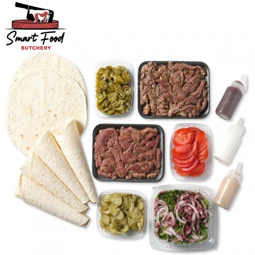 Fresh Veal Meat Shawarma Box  - delivered by Smart Food Within 2 Working Hours