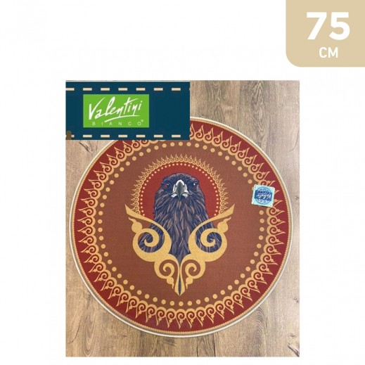 Valentini Round Digital Carpet 75 cm - delivered by SFC within 48 working hour 