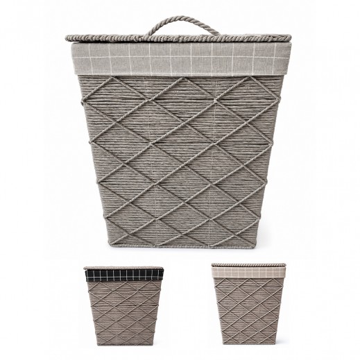 Cannon Rope Design Laundry Hamper - delivered by Taw9eel within 48 working hour 