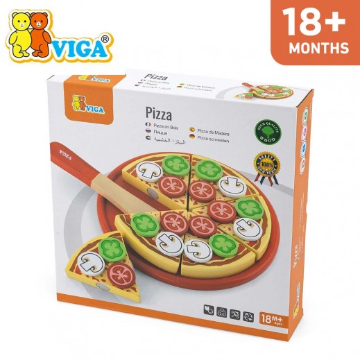 Viga Wooden Pizza (18+ Months) - delivered by within 24 Hours 